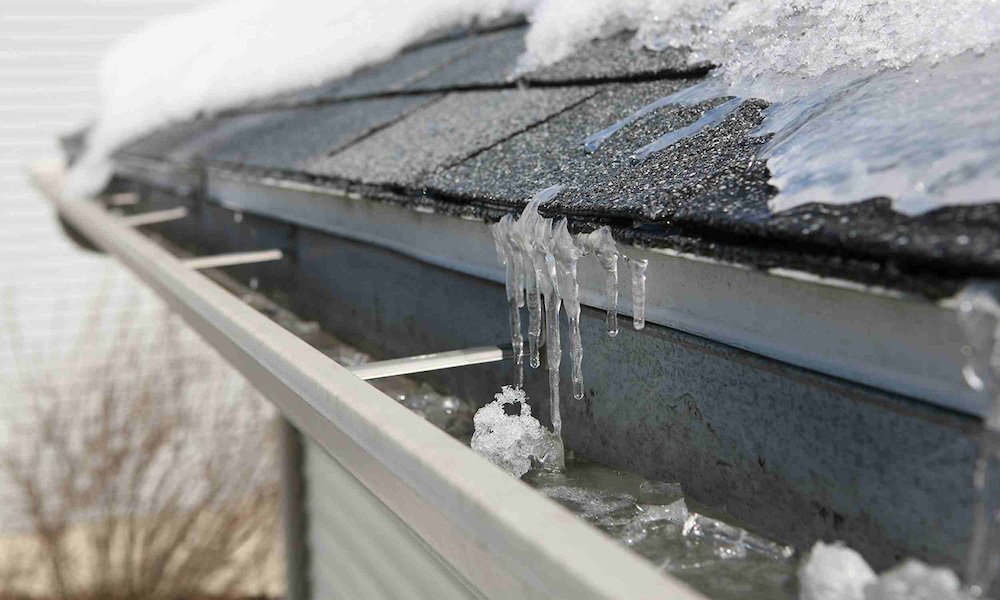 roof ice dam