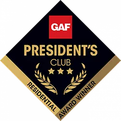 GAF President's Club Award logo